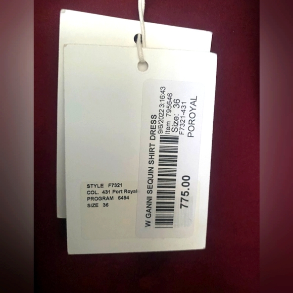 Ganni Sequined-Embellished mini dress - Picture 5 of 5